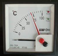 带报警输出热电阻温度表（Pt100型、Q96-TS6A）
